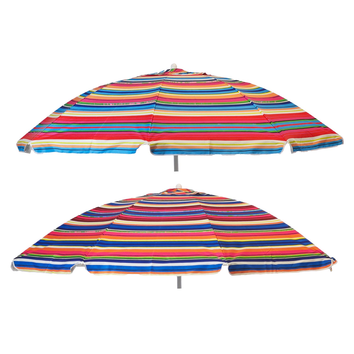 VESTIAMO CASA MARE - Ombrellone Mare con Snodo e Fodera abbinata h217 cm diametro 220 cm
